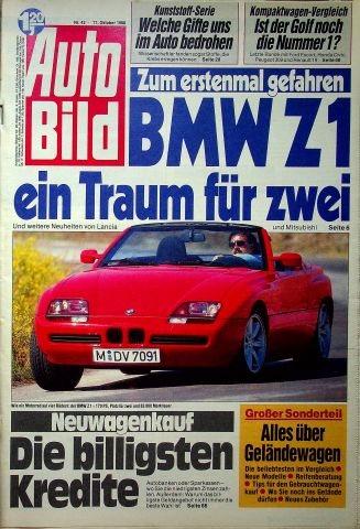 Deckblatt Auto Bild (42/1988)